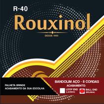 Encordoamento Cordas Aço Bandolim c/ Bolinha Rouxinol R-40BE