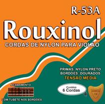 Encordoamento Cordas Nylon Violão Tensão Média Rouxinol R53A