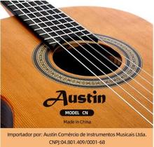 Encordoamento Cordas p/ Violão Nylon - Kauthon Austin Encordoamento Cordas p/ Violão Nylon - Kauthon Austin