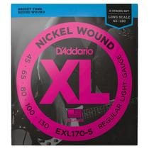 Encordoamento D'Addario EXL170-5 para Baixo 5 Cordas