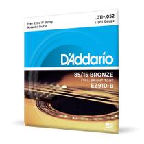 Encordoamento Daddarío para Violão Aço .011 EZ910 B EZ-910