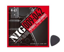 Encordoamento de Guitarra Elétrica Nig 09 042 N63