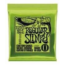 Encordoamento de guitarra ernie ball 0.10