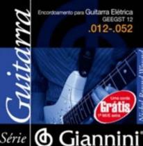 Encordoamento de Guitarra Giannini GEEGST 0.12