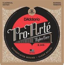 Encordoamento de NYLON para Violao EJ45 PRO-ARTA Normal Tension - DAddario Encordoamento de NYLON para Violao EJ45 PRO-ARTA Normal Tension - DAddario