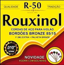 Encordoamento De Violão Aço 010 R50 Bronze 85/15 1 Mi Extra Encordoamento De Violão Aço 010 R50 Bronze 85/15 1 Mi Extra