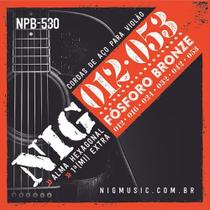 Encordoamento de Violão Aço nig 0.12