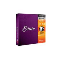 Encordoamento de violão elixir bronze 0.12