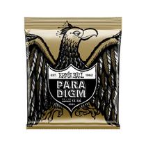 Encordoamento de violão ernie ball paradigm medium 80/20 bronze acoustic