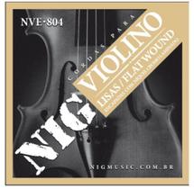Encordoamento de Violino Nig NVE804 Encordoamento de Violino Nig NVE804