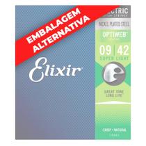 Encordoamento Elixir 09 Optiweb (Embalagem Alternativa)