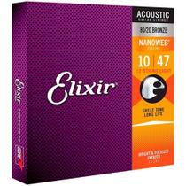 Encordoamento Elixir 12 cordas Bronze 0.10 Encordoamento Elixir 12 cordas Bronze 0.10
