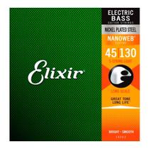 Encordoamento Elixir Baixo 5 Cordas 045 Light/L.S. 14202