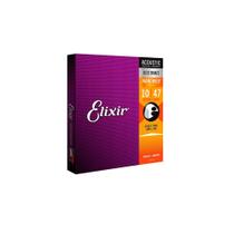 Encordoamento Elixir para Violão .010 Extra Light em Aço 80/20 Bronze