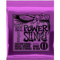 Encordoamento ernie ball 011-048 p/guitarra power slink niquel p02220 - h-6 / 4