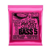 Encordoamento Ernie Ball Baixo 5 Cordas Super Slinky 40/125