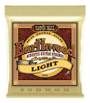 Encordoamento Ernie Ball Earthwood Violão Aço Bronze 011