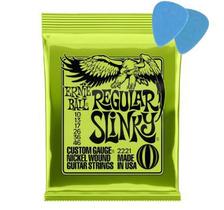 Encordoamento Ernie Ball Guitarra 010 Original Regular Slink