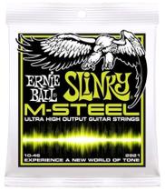 Encordoamento ERNIE BALL guitarra M-STEEL 010 P02921
