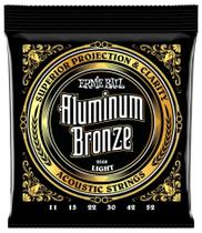 Encordoamento ERNIE BALL violao aço 011 Aluminum P02568