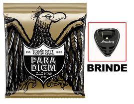 Encordoamento Ernie Ball Violão Aco 011 Paradigm 2088 + Porta palheta