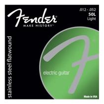 Encordoamento Fender Guitarra 012 052 Flatwound 50l Encordoamento Fender Guitarra 012 052 Flatwound 50l