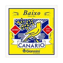Encordoamento Giannini -- Baixo 4 cordas -- .040 -- GESBX -- Série Canário