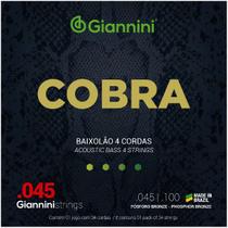 Encordoamento GIANNINI Baixolão 4C 045 GEEBASF