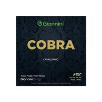 Encordoamento Giannini Cavaco Niquel Pesada Cobra Níquel GESCP 011/029