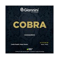 Encordoamento Giannini COBRA GESCP .011 para Cavaquinho