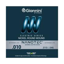 Encordoamento giannini guitarra 010 nanotec geegst10 pn Encordoamento giannini guitarra 010 nanotec geegst10 pn