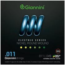Encordoamento giannini guitarra geegst.11 niquel 0.011 (i-6 / 6)
