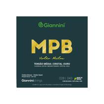 Encordoamento Giannini MPB Nylon Cristal Ouro T. Media GENWG