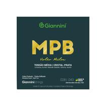 Encordoamento Giannini MPB Violão Nylon Cristal Prata GENWS