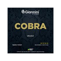 Encordoamento Giannini P/ukulele Nylon Branco Geuksc