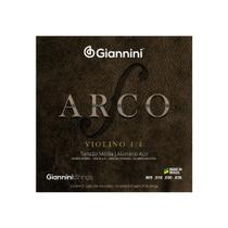 Encordoamento Giannini para Violino Médio Série Arco GEAVVA