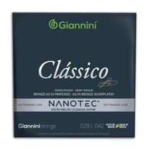 Encordoamento Giannini Violão 028 GENWPA PN Nanotec 65/35