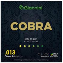 Encordoamento giannini violao bronze 80/20 medium 013 ca82m (i-5 / 10)