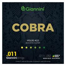 Encordoamento giannini violao bronze 80/20 super light 0.011 ca82sl (i-5 / 5)