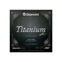 Encordoamento giannini violao genwtm titanium 85/15 prateado - i-4 / 4
