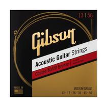 Encordoamento Gibson Violão Aço 013 056 Coated 80/20 Medium