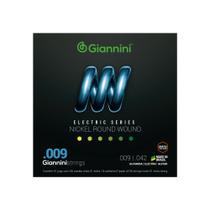 Encordoamento Guitarra 009 E extra Giannini GEEGST9
