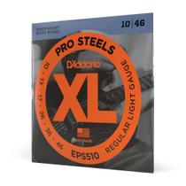 Encordoamento Guitarra .010 D'Addario XL Pro Steels EPS510