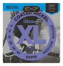 Encordoamento Guitarra 011 Daddario Exp115 Exp-115