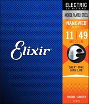 Encordoamento Guitarra 0,11 Elixir Nanoweb Medium