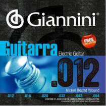 Encordoamento Guitarra .012 Giannini Geegst C/ Mizinha Extra