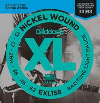 Encordoamento Guitarra 013 Daddario EXL158 Nickel Wound USA