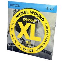 Encordoamento Guitarra 09-46 EXL125 D'Addario Nickel Wound