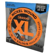 Encordoamento Guitarra 10-46 EXL110-B D'Addario Nickel Wound