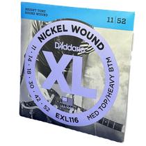 Encordoamento Guitarra 11-52 EXL116 D'Addario Nickel Wound